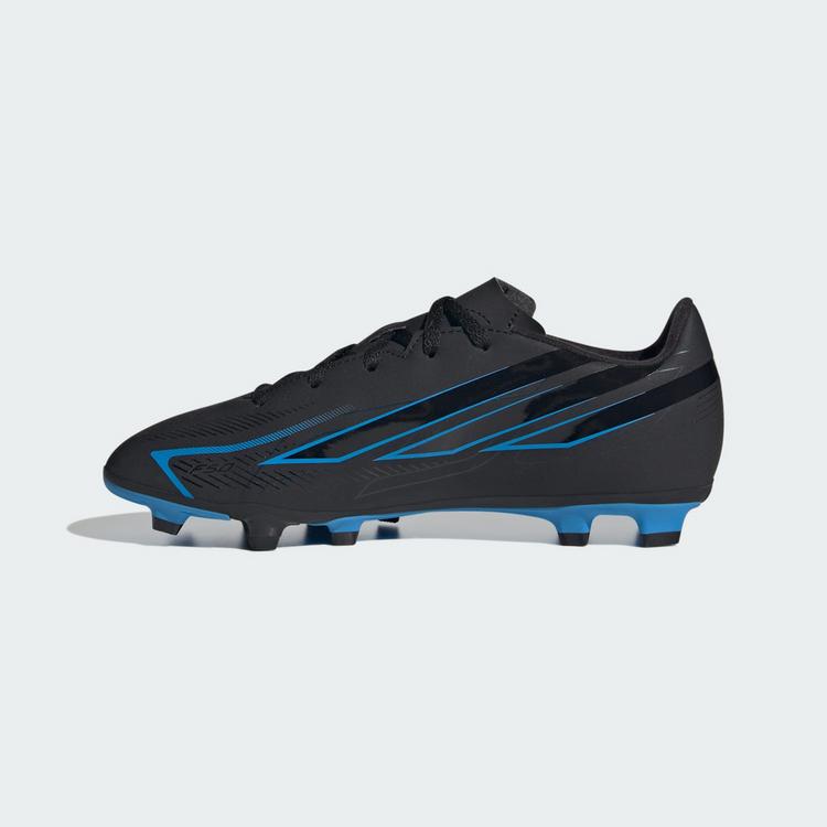adidas adidas F50 HYPERFAST CLUB Kids Fu&szlig;ballschuh, Fu&szlig;ballschuhe Kinder - Core Black / Core Black / Lucid Ray Blue - 4 | SportScheck