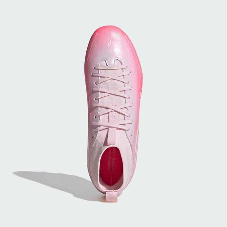 adidas adidas F50 SPARKFUSION LEAGUE Kids Fu&szlig;ballschuhe Kinder - Solar Turbo / Cloud White / Distilled Pink - 0 | SportScheck