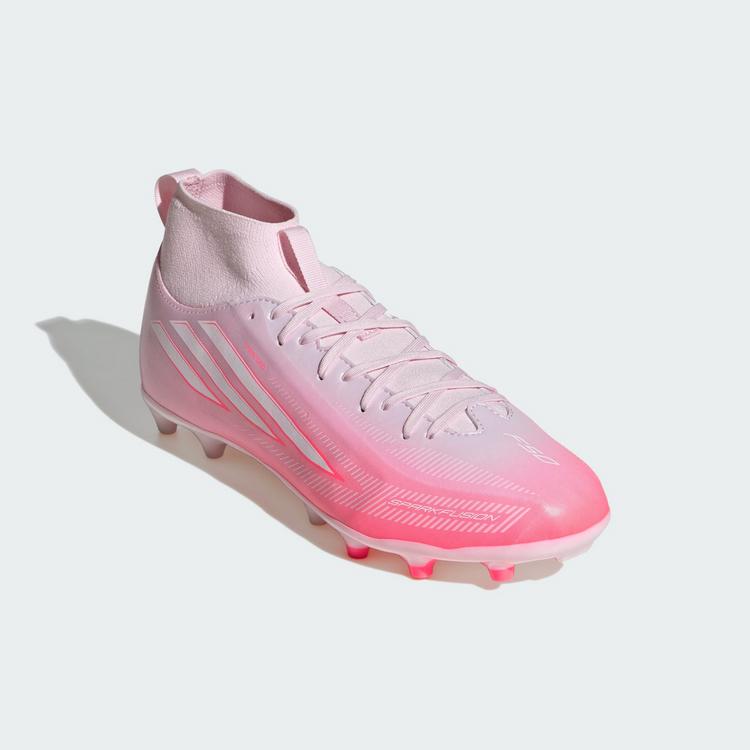 adidas adidas F50 SPARKFUSION LEAGUE Kids Fu&szlig;ballschuhe Kinder - Solar Turbo / Cloud White / Distilled Pink - 2 | SportScheck