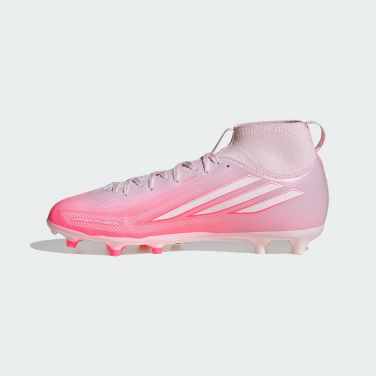 adidas adidas F50 SPARKFUSION LEAGUE Kids Fu&szlig;ballschuhe Kinder - Solar Turbo / Cloud White / Distilled Pink - 4 | SportScheck