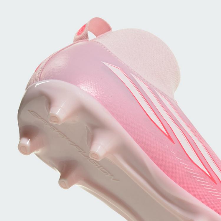 adidas adidas F50 SPARKFUSION LEAGUE Kids Fu&szlig;ballschuhe Kinder - Solar Turbo / Cloud White / Distilled Pink - 5 | SportScheck