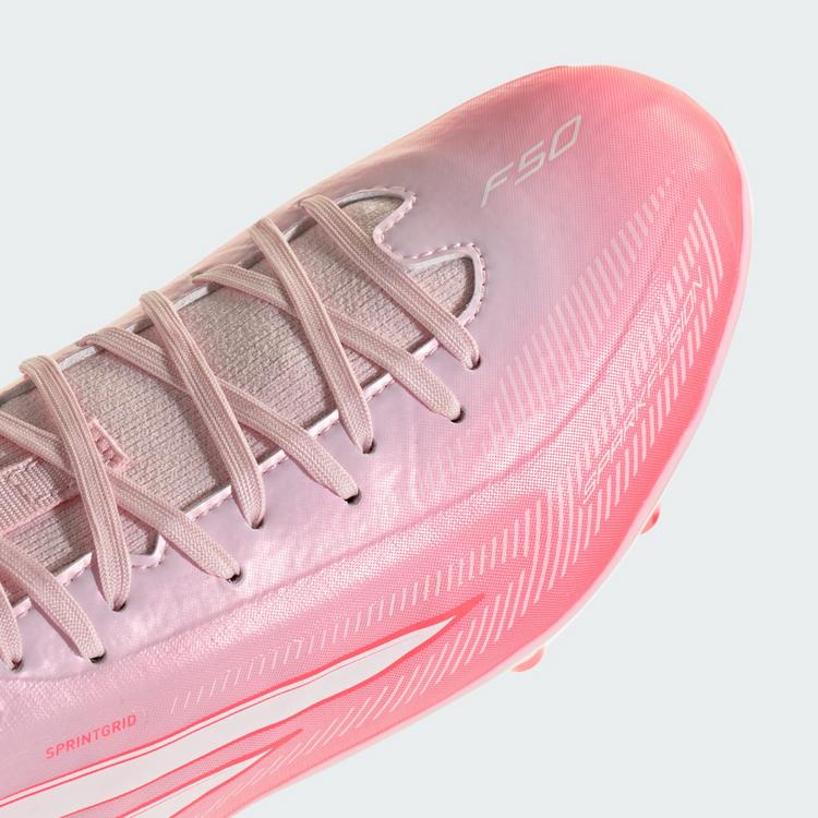 adidas adidas F50 SPARKFUSION LEAGUE Kids Fu&szlig;ballschuhe Kinder - Solar Turbo / Cloud White / Distilled Pink - 6 | SportScheck