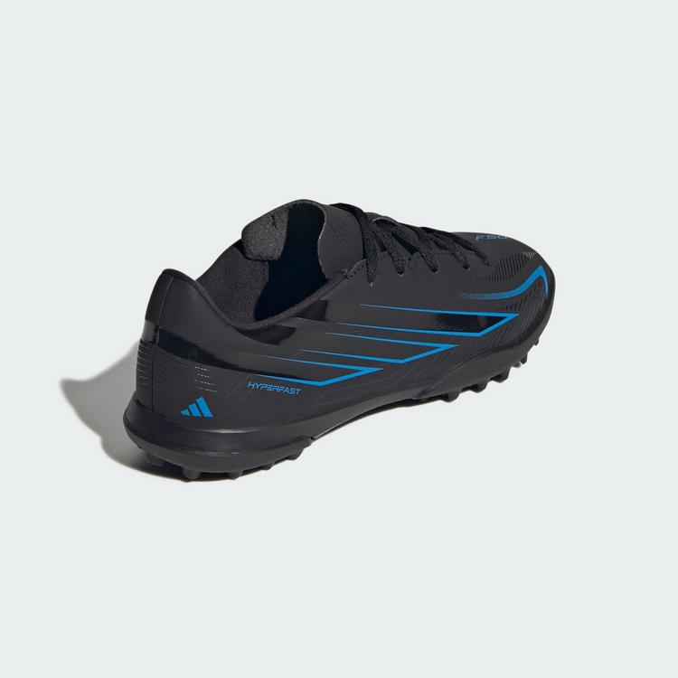 adidas adidas F50 HYPERFAST CLUB Kids Fu&szlig;ballschuh, Fu&szlig;ballschuhe Kinder - Core Black / Core Black / Lucid Ray Blue - 3 | SportScheck