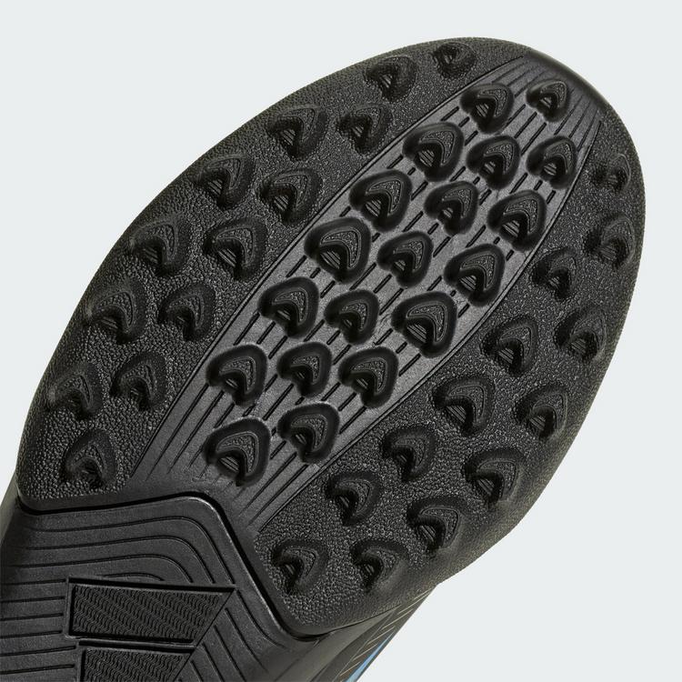adidas adidas F50 HYPERFAST CLUB Kids Fu&szlig;ballschuh, Fu&szlig;ballschuhe Kinder - Core Black / Core Black / Lucid Ray Blue - 5 | SportScheck