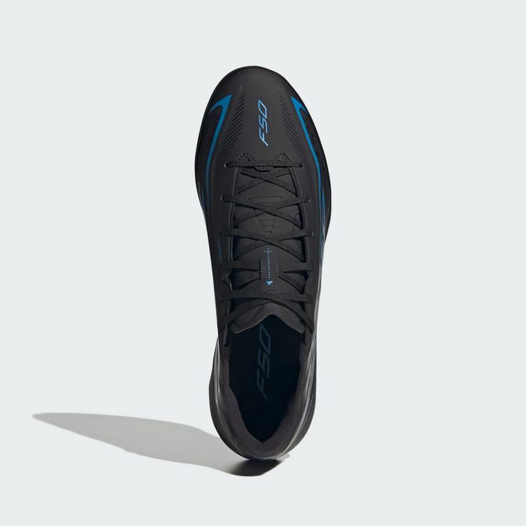 adidas adidas F50 Hyperfast League Fu&szlig;ballschuh, Fu&szlig;ballschuhe - Core Black / Core Black / Lucid Ray Blue - 0 | SportScheck