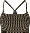 Athlecia Fleurie BH Damen - P3884 Brown Matrix