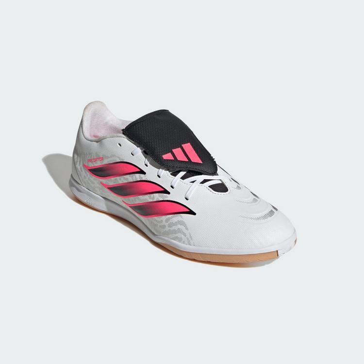 adidas adidas Predator Club Sala Fu&szlig;ballschuh, Fu&szlig;ballschuhe - Cloud White / Solar Turbo / Core Black - 2 | SportScheck