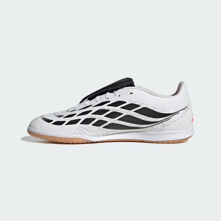 adidas adidas Predator Club Sala Fu&szlig;ballschuh, Fu&szlig;ballschuhe - Cloud White / Solar Turbo / Core Black - 4 | SportScheck