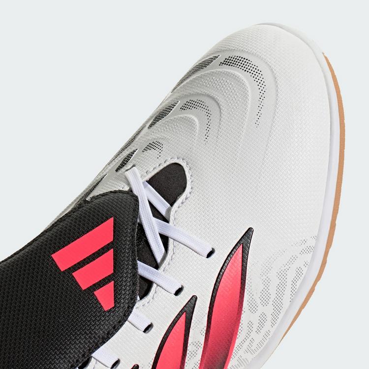 adidas adidas Predator Club Sala Fu&szlig;ballschuh, Fu&szlig;ballschuhe - Cloud White / Solar Turbo / Core Black - 5 | SportScheck