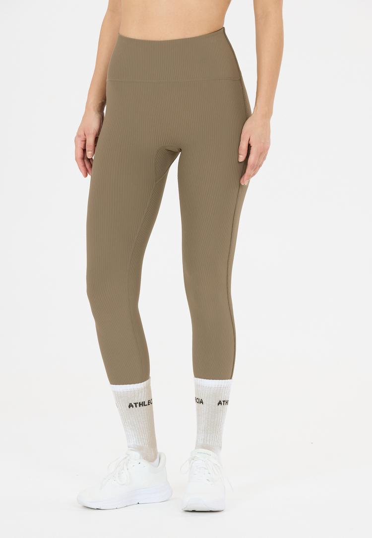 Athlecia Athlecia Thrine Tights Damen - 1292 Greige - 0 | SportScheck