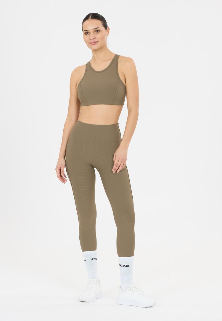 Athlecia Athlecia Thrine Tights Damen - 1292 Greige - 1 | SportScheck
