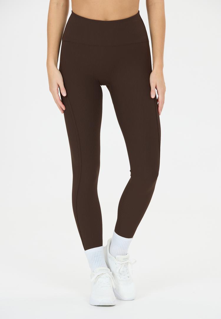 Athlecia Athlecia Thrine Tights Damen - 1294 Chocolate Torte - 1 | SportScheck