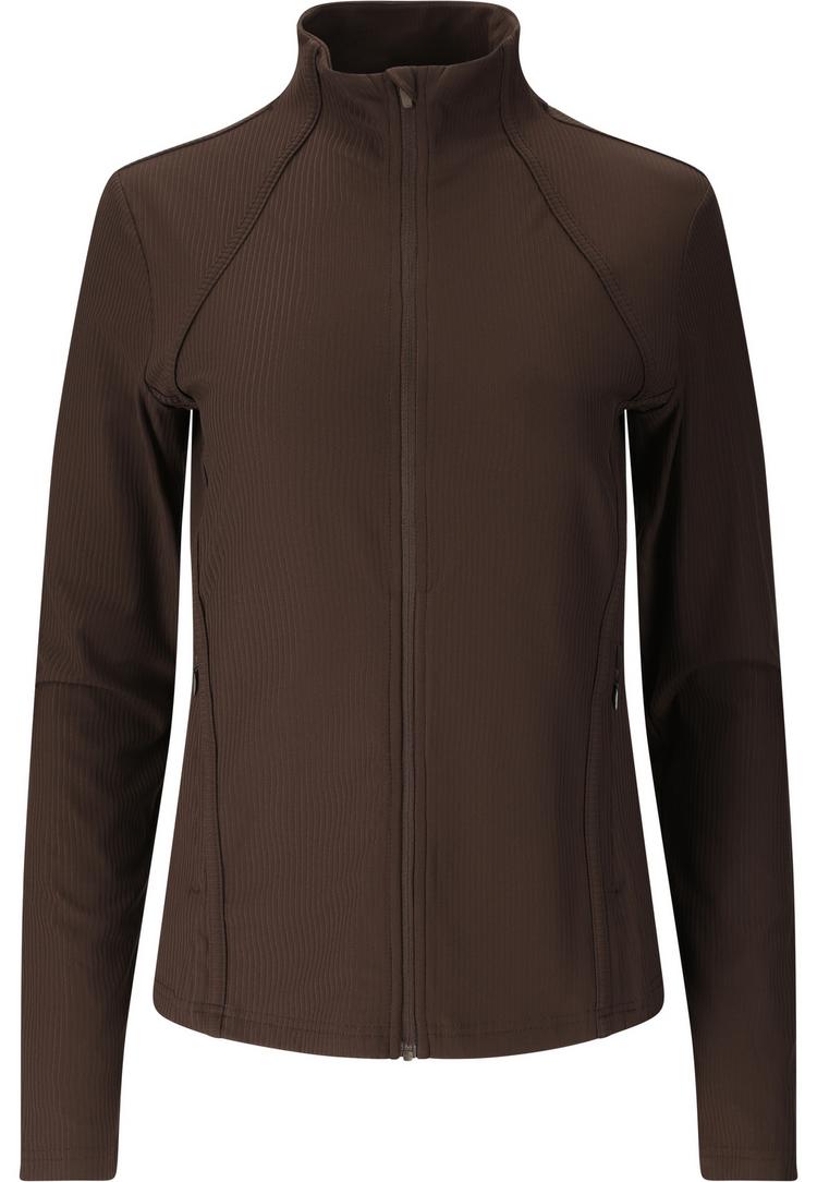 Athlecia Athlecia Thrine Trainingsjacke Damen - 1294 Chocolate Torte - 0 | SportScheck