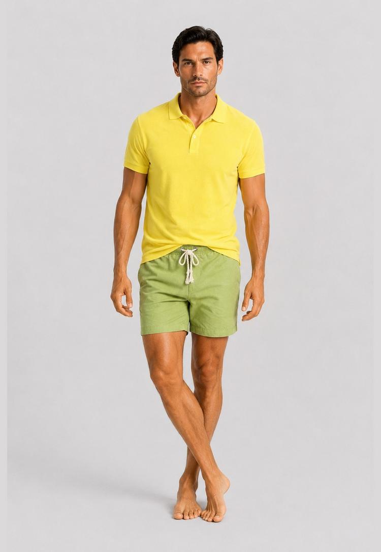 Gassa d'Amante Gassa d'Amante Costume Venezia Badehose Herren - Gr&uuml;n-Gelb - 0 | SportScheck