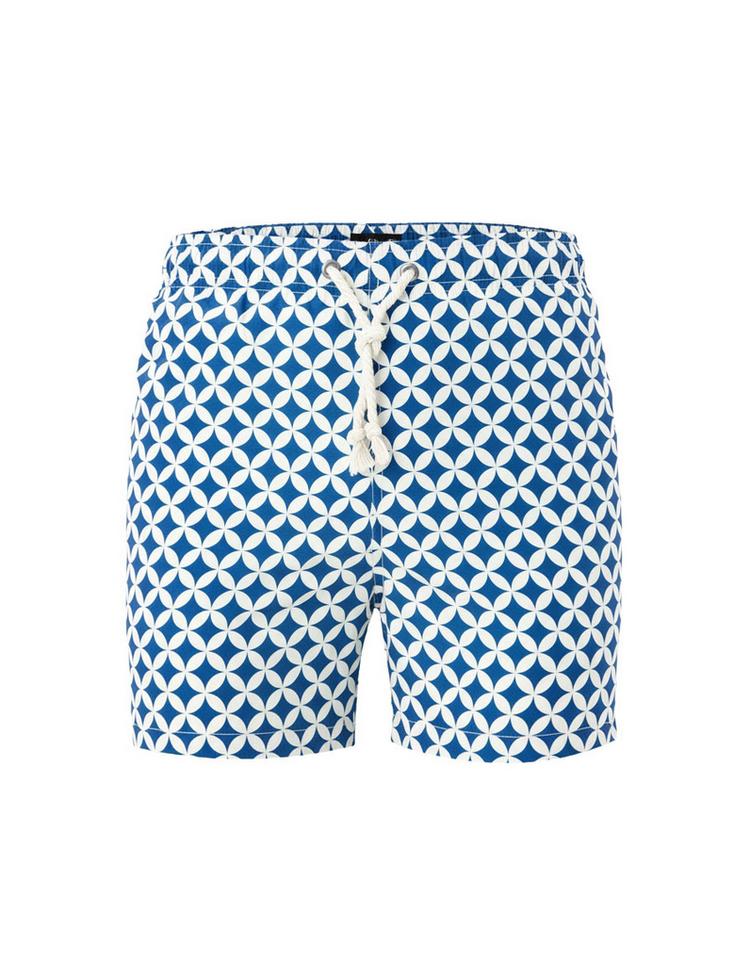 Gassa d'Amante Gassa d'Amante Amalfi Badehose Herren - Blau-Weiss-Hellblau - 0 | SportScheck