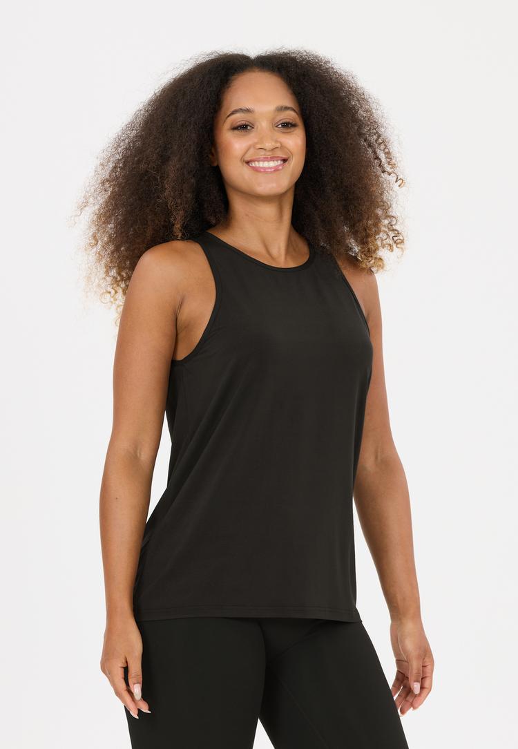 Athlecia Athlecia Mota V2 Spaghettitop Damen - 1111 Black Melange - 1 | SportScheck