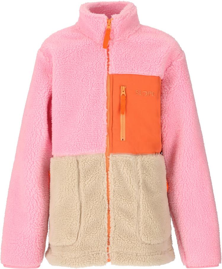 SLOPE SLOPE Katau jr. Fleecejacke Kinder - 4047 Prism Pink - 0 | SportScheck