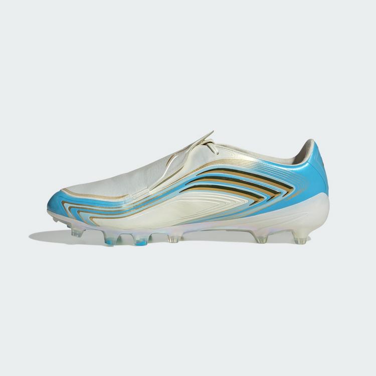 adidas adidas F50 Messi Elite Fu&szlig;ballschuh, Kunstrasen Fu&szlig;ballschuhe - Ivory / Semi Blue Burst / Icey Blue - 4 | SportScheck
