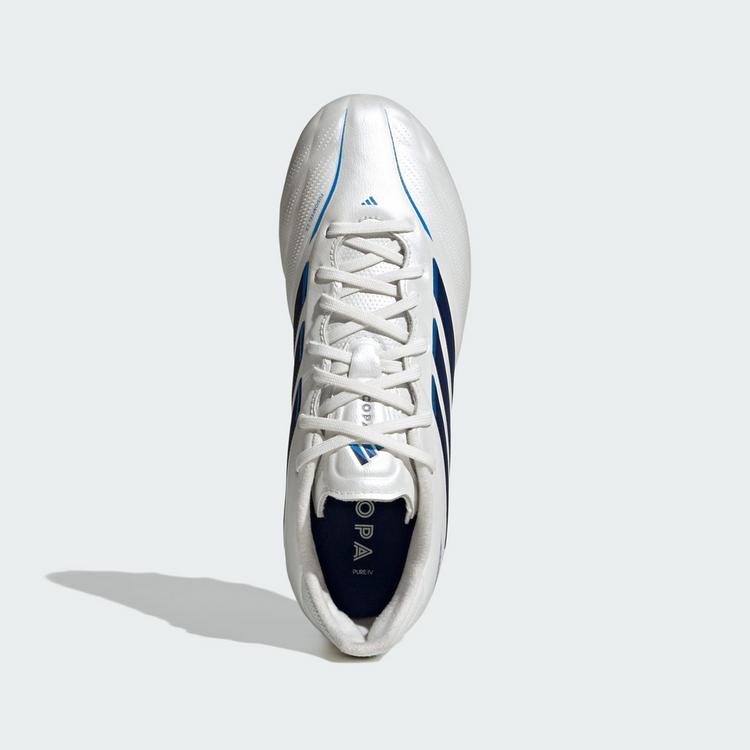 adidas adidas Copa Pure IV Elite Kids Fu&szlig;ballschuh, Fu&szlig;ballschuhe Kinder - Zero Metalic / Dark Blue / Lucid Ray Blue - 0 | SportScheck