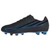 adidas F50 Hyperfast Club Fu&szlig;ballschuh, feste Fu&szlig;ballschuhe - Core Black / Core Black / Lucid Ray Blue