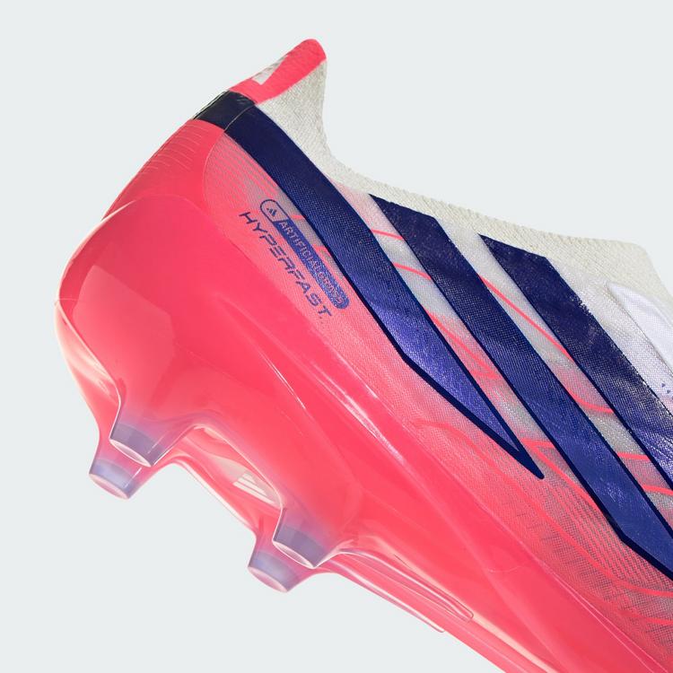 adidas adidas F50 Hyperfast Pro Fu&szlig;ballschuh, Fu&szlig;ballschuhe - Cloud White / Solar Purple / Solar Turbo - 5 | SportScheck