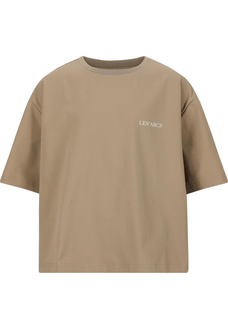 Les'Arcs Les'Arcs Jerety Printshirt Kinder - 1193 Roasted Cashew - 0 | SportScheck