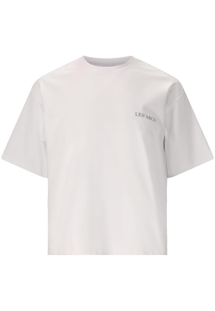 Les'Arcs Les'Arcs Jerety Printshirt Kinder - 1002A White - 0 | SportScheck