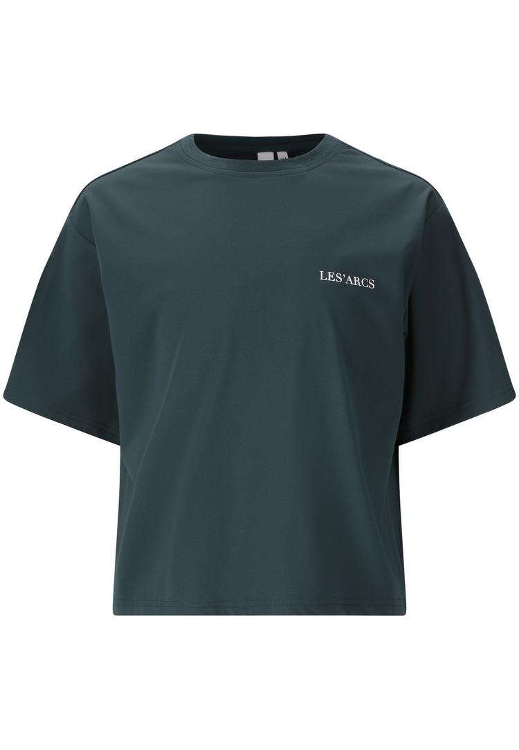 Les'Arcs Les'Arcs Jerety Printshirt Kinder - 3259 Stratified Sea - 0 | SportScheck