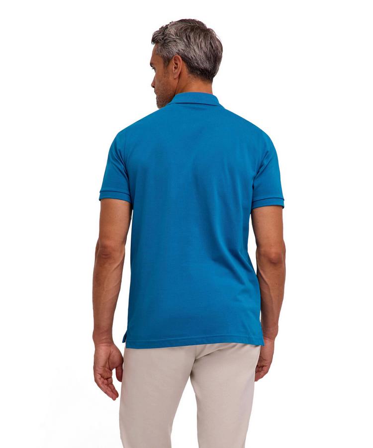 Falke Falke Pima Piqu&eacute; Polo Poloshirt Herren - cyan (6964) - 0 | SportScheck