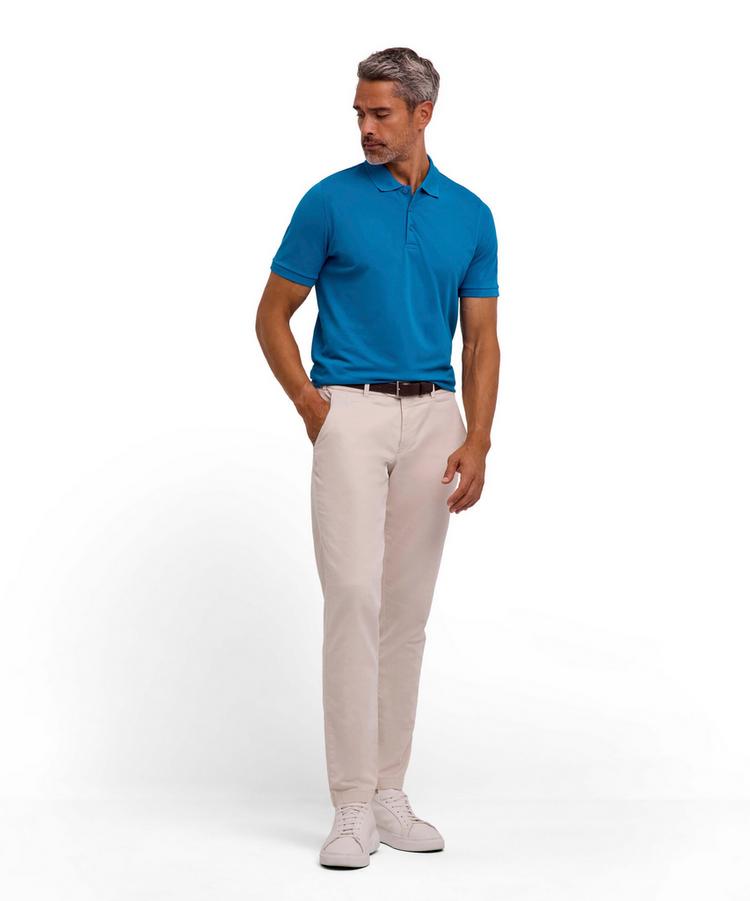 Falke Falke Pima Piqu&eacute; Polo Poloshirt Herren - cyan (6964) - 1 | SportScheck