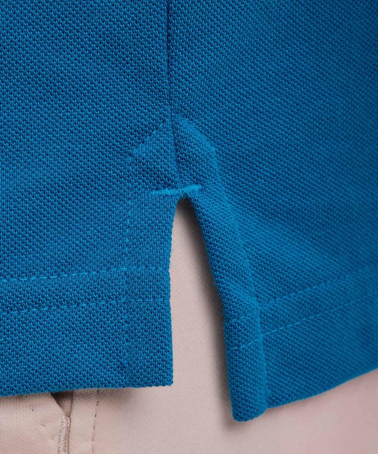 Falke Falke Pima Piqu&eacute; Polo Poloshirt Herren - cyan (6964) - 3 | SportScheck