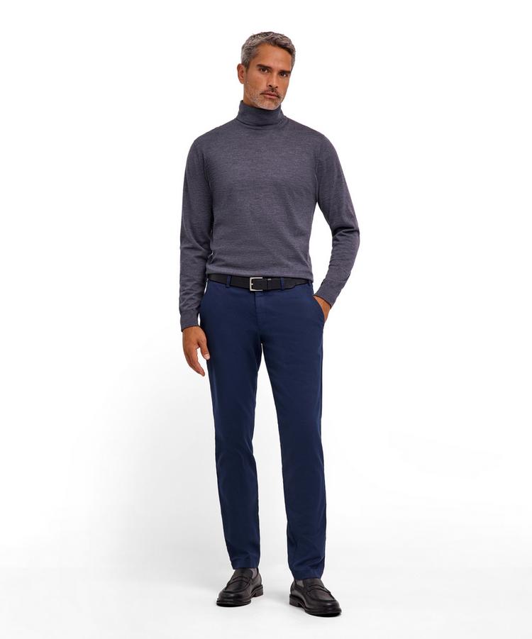 Falke Falke Merino Ultrafine Roll Neck Strickpullover Herren - dark grey (3970) - 1 | SportScheck