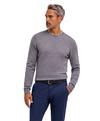 Falke Pure Cashmere Crew Neck Strickpullover Herren - light greymel. (3390)