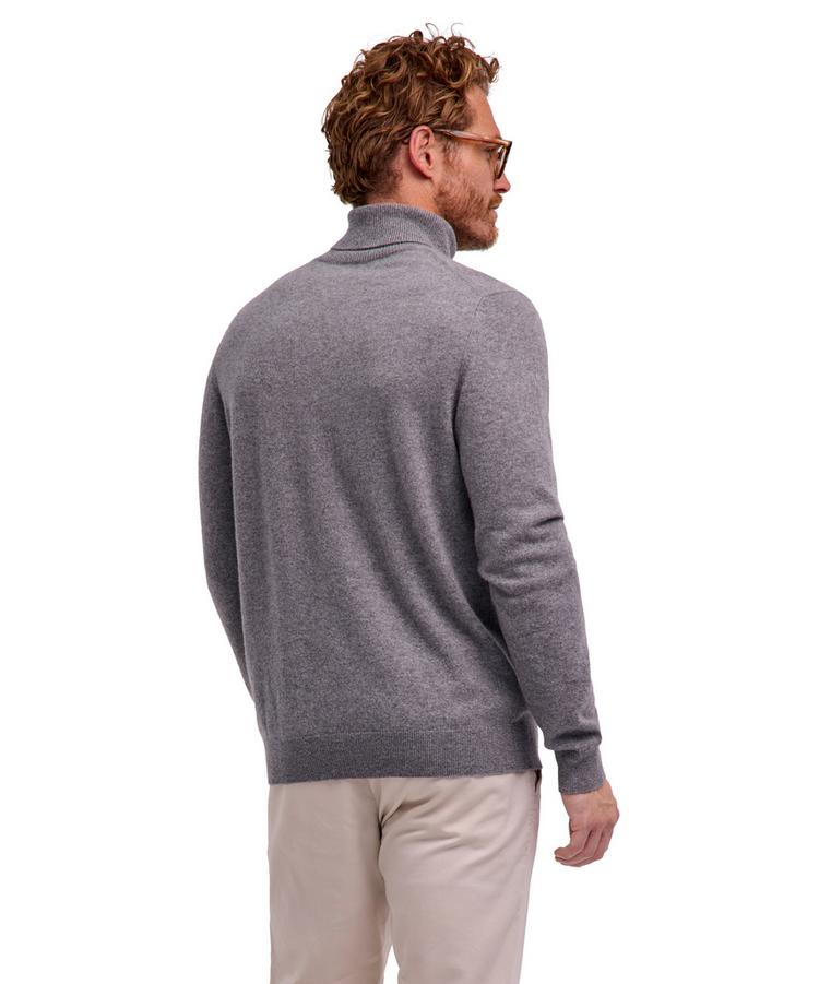 Falke Falke Pure Cashmere Roll Neck m Strickpullover Herren - light greymel. (3390) - 0 | SportScheck