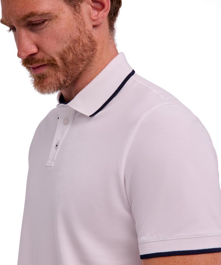 Falke Falke Smart Easy Care Poloshirt Herren - white (2000) - 3 | SportScheck