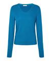 Falke Merino Ultrafine Strickpullover Damen - cyan (6964)