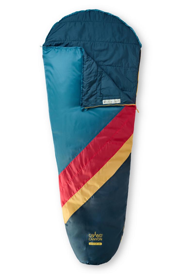Grand Canyon Grand Canyon WHISTLER 190 Kunstfaserschlafsack - Storm Blue - 0 | SportScheck