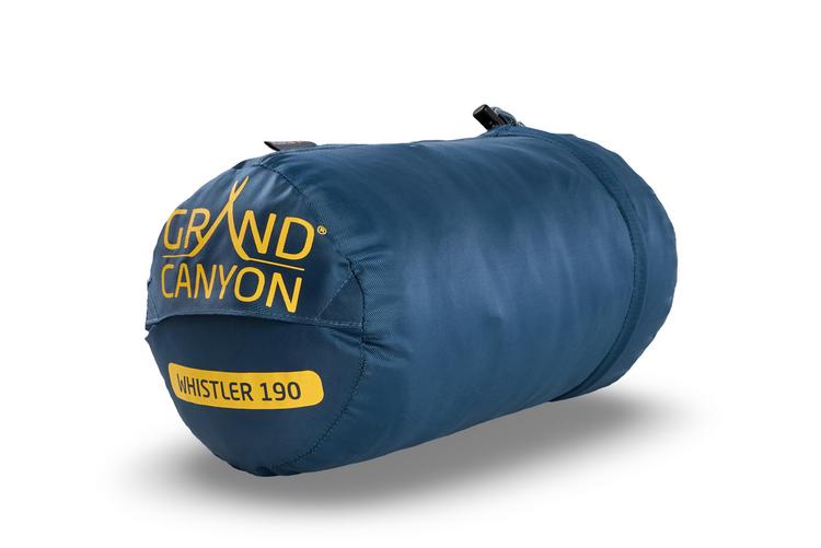 Grand Canyon Grand Canyon WHISTLER 190 Kunstfaserschlafsack - Storm Blue - 0 | SportScheck
