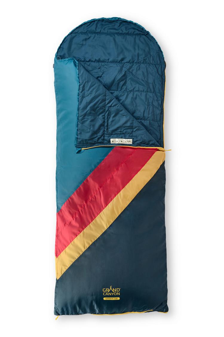 Grand Canyon Grand Canyon KAYENTA 190 Kunstfaserschlafsack - Storm Blue - 0 | SportScheck