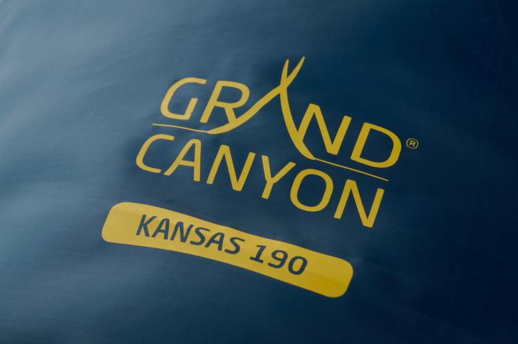 Grand Canyon Grand Canyon KANSAS 190 Kunstfaserschlafsack - Storm Blue - 8 | SportScheck
