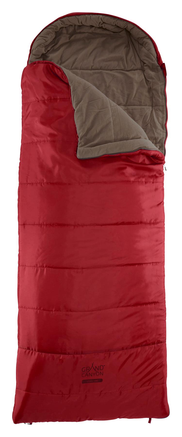 Grand Canyon Grand Canyon UTAH 190 Kunstfaserschlafsack - Red Dahlia - 0 | SportScheck