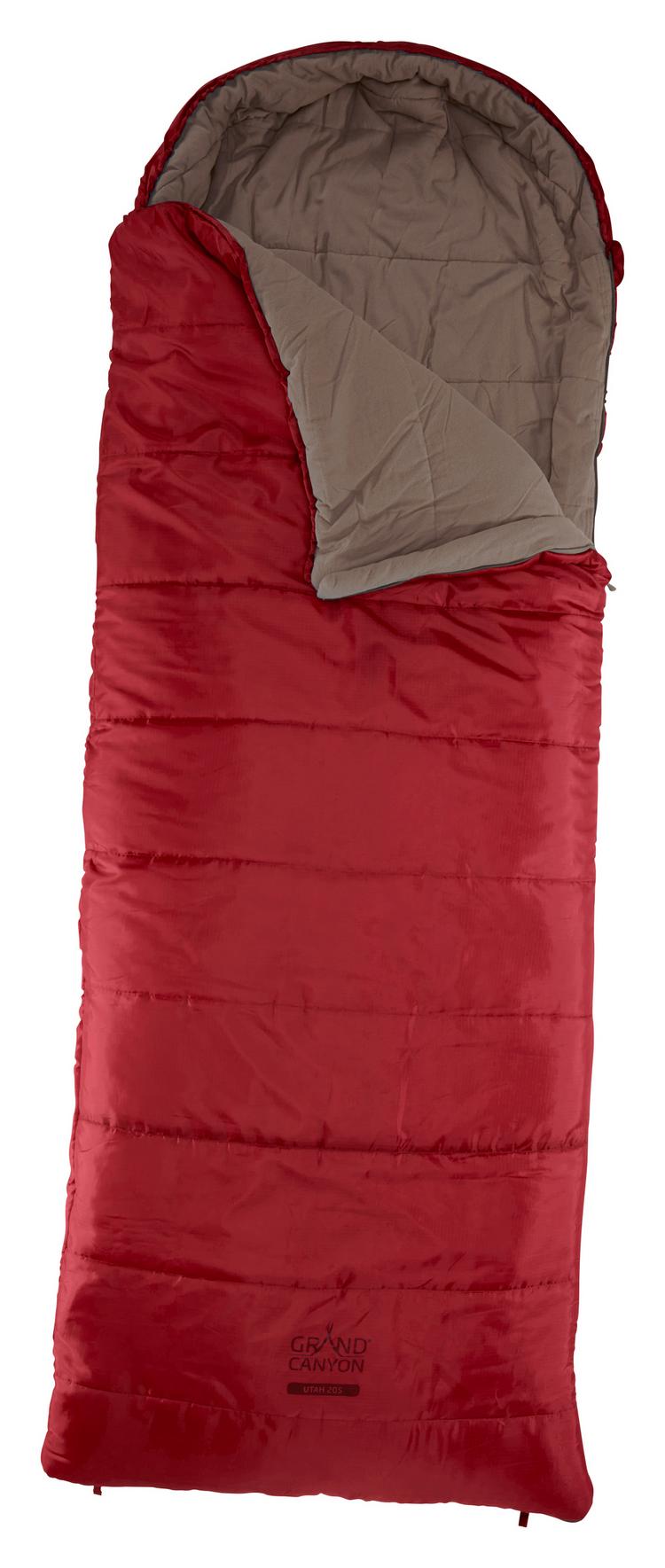 Grand Canyon Grand Canyon UTAH 205 Kunstfaserschlafsack - Red Dahlia - 0 | SportScheck