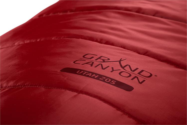 Grand Canyon Grand Canyon UTAH 205 Kunstfaserschlafsack - Red Dahlia - 0 | SportScheck