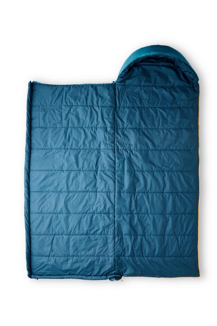 Grand Canyon Grand Canyon UTAH 190 Kunstfaserschlafsack - Storm Blue - 0 | SportScheck