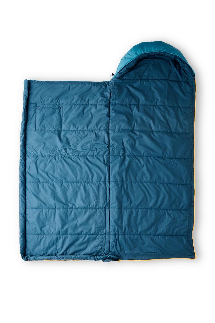 Grand Canyon Grand Canyon UTAH 150 KIDS Kunstfaserschlafsack - Storm Blue - 0 | SportScheck
