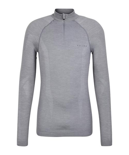 Falke Wool-tech Longsleeve Zip Funktionsshirt Herren