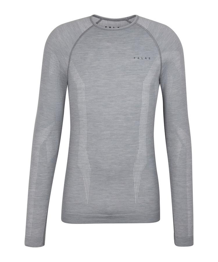 Falke Falke Wool-tech Longsleeve Funktionsshirt Herren - grey-heather (3757) - 0 | SportScheck