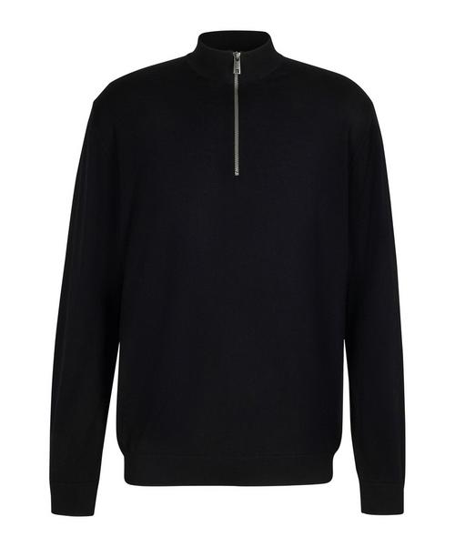 Falke Merino X-Fine Half-Zip Strickpullover Herren