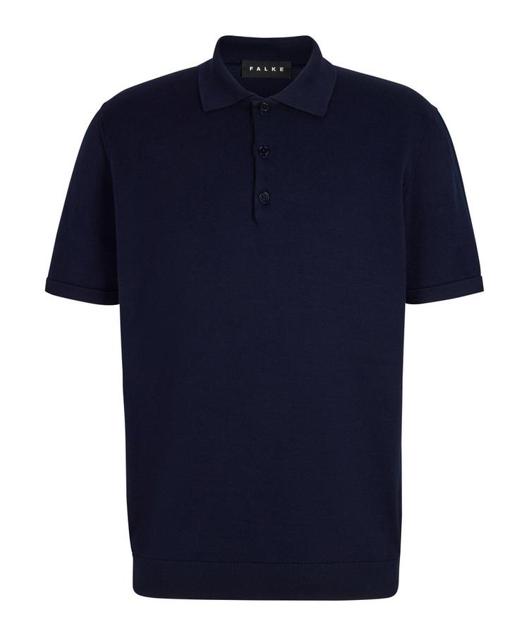 Falke Falke Cotton Polo Shirt Poloshirt Herren - night sky (6437) - 0 | SportScheck