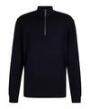 Falke Merino X-Fine Half-Zip Strickpullover Herren - night sky (6437)